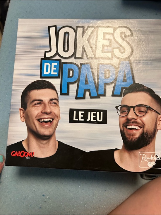 Other - 2/30$🔥Jokes de Papa Le Jeu Board Game - Blue & White Box